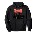 Car Guy Challenger Small Hoodie - Minimalist Print Men Women - T-Shirt, Sweatshirt, Hoodie