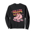 Roller Skater Roller Skating 70S Sweatshirt - Novelty Apparel Men Women - T-Shirt, Sweatshirt, Hoodie