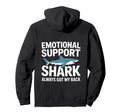Emotional Support Shark Do Not Pet Gifts Hoodie - Trendy Graphic Unisex - T-Shirt, Sweatshirt, Hoodie