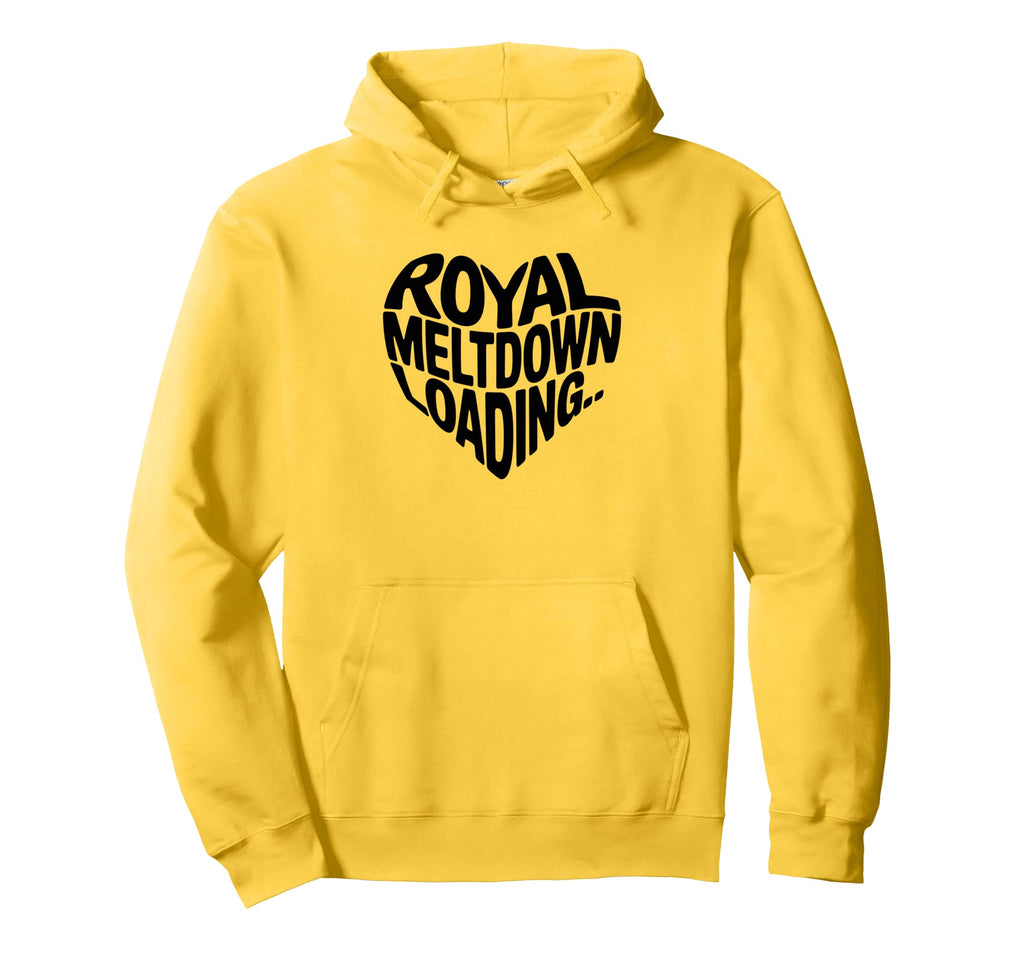 Royal Meltdown Loading Pilates Hoodie - Fun Novelty Design for Adults - T-Shirt, Sweatshirt, Hoodie