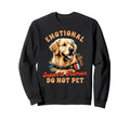 Service Dog Retriever Emotional Sweatshirt - Trendy Graphic for Adults - T-Shirt, Sweatshirt, Hoodie