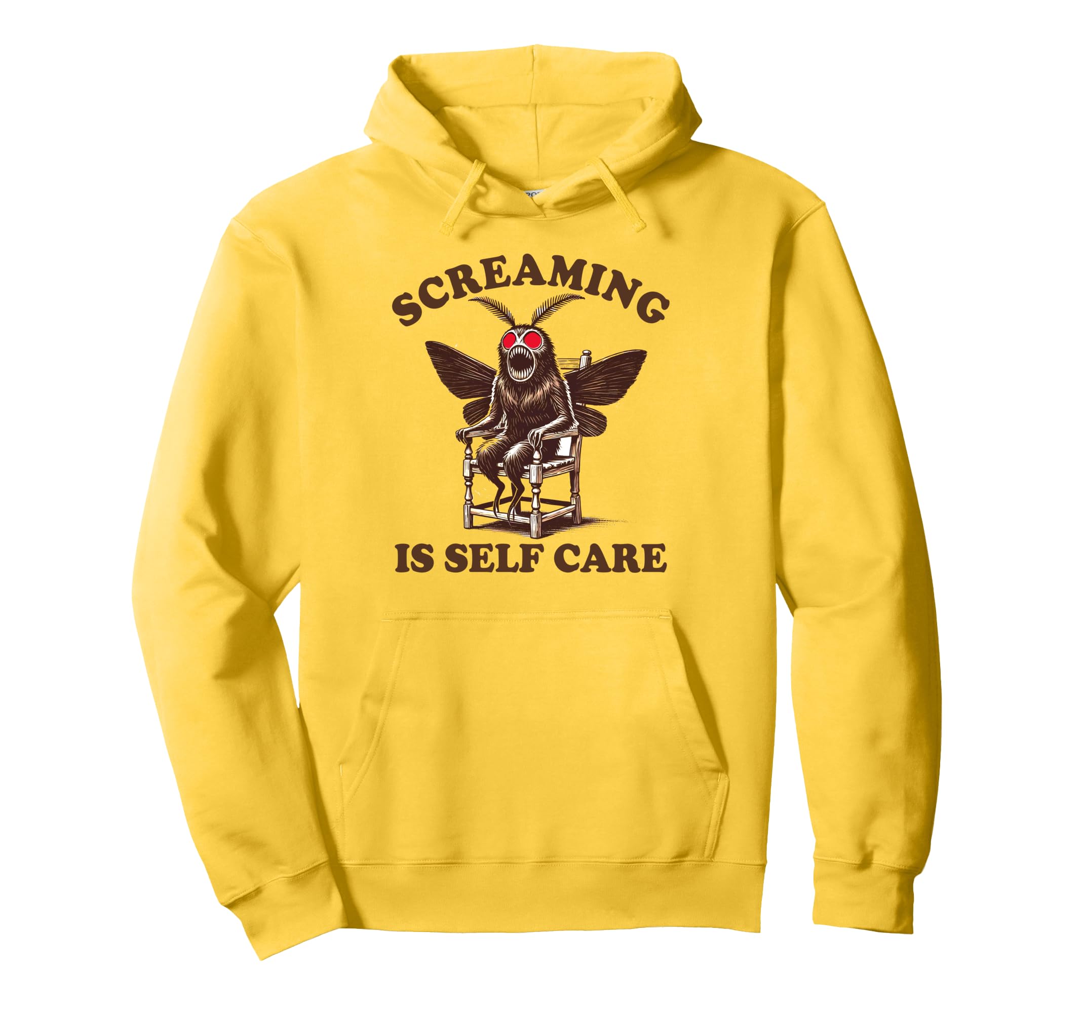 Moth Lover Mothman Entomologist Hoodie - Casual Everyday Wear Unisex - T-Shirt, Sweatshirt, Hoodie