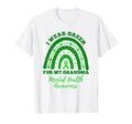 I Wear Green My Grandma Rainbow T-Shirt - Custom Art Print for Adults - T-Shirt, Sweatshirt, Hoodie