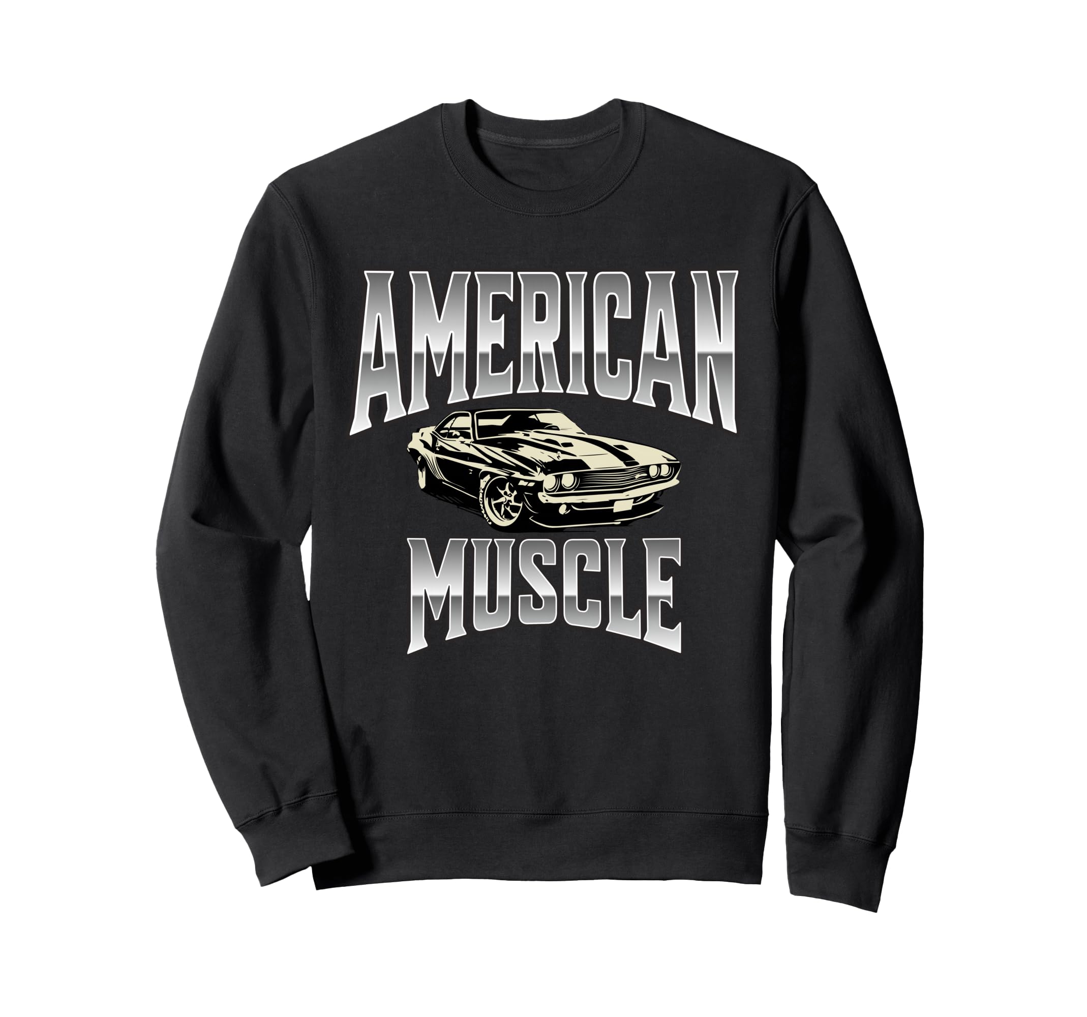 American Muscle Car Car Sweatshirt - Aesthetic Graphic for Adults - T-Shirt, Sweatshirt, Hoodie