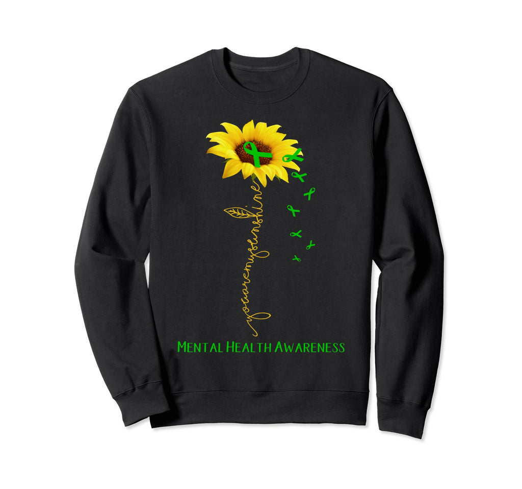 Sunflower You Are My Sunshine Sweatshirt - Aesthetic Graphic Men Women - T-Shirt, Sweatshirt, Hoodie