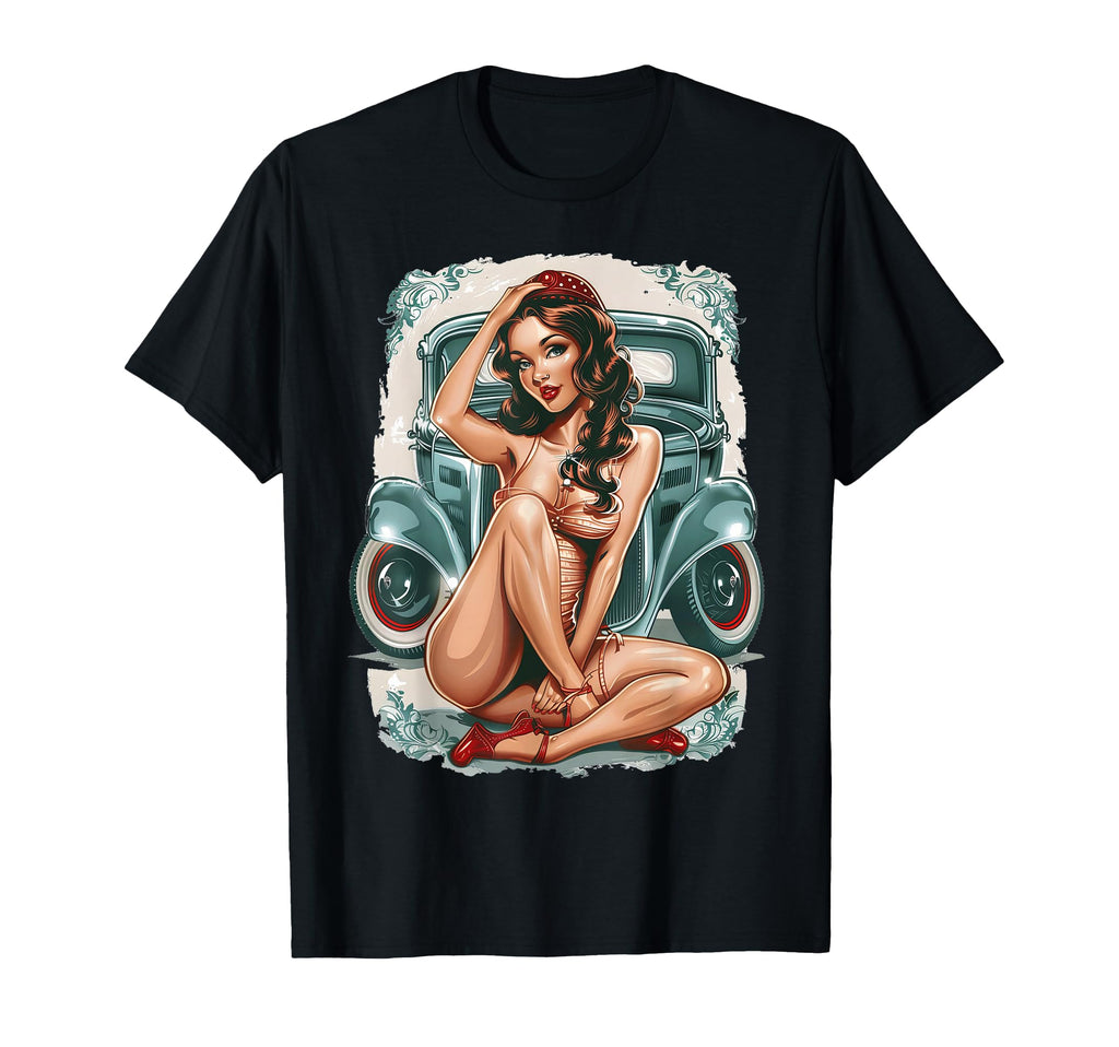 Pinup Pin Up T-Shirt - Minimalist Print Unisex - T-Shirt, Sweatshirt, Hoodie