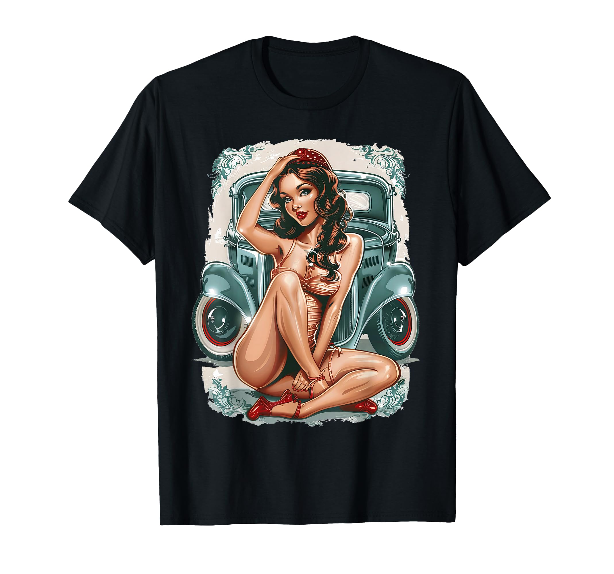 Pinup Pin Up T-Shirt - Minimalist Print Unisex - T-Shirt, Sweatshirt, Hoodie