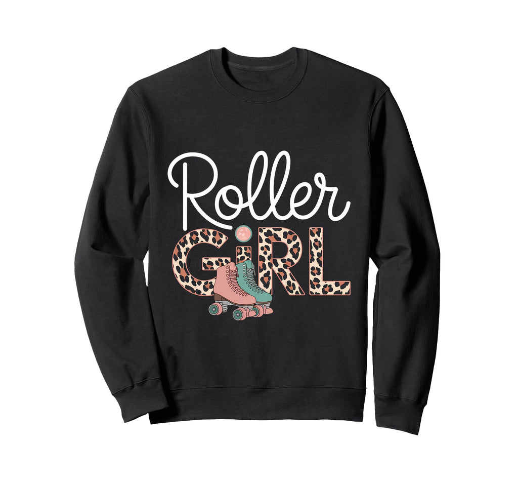 Roller Skater 70S 80S 90S Roller Sweatshirt - Streetwear Style for Adults - T-Shirt, Sweatshirt, Hoodie
