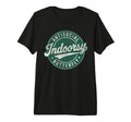 Indoorsy Antisocial Butterfly Badge T-Shirt - Trendy Graphic for Adults - T-Shirt, Sweatshirt, Hoodie