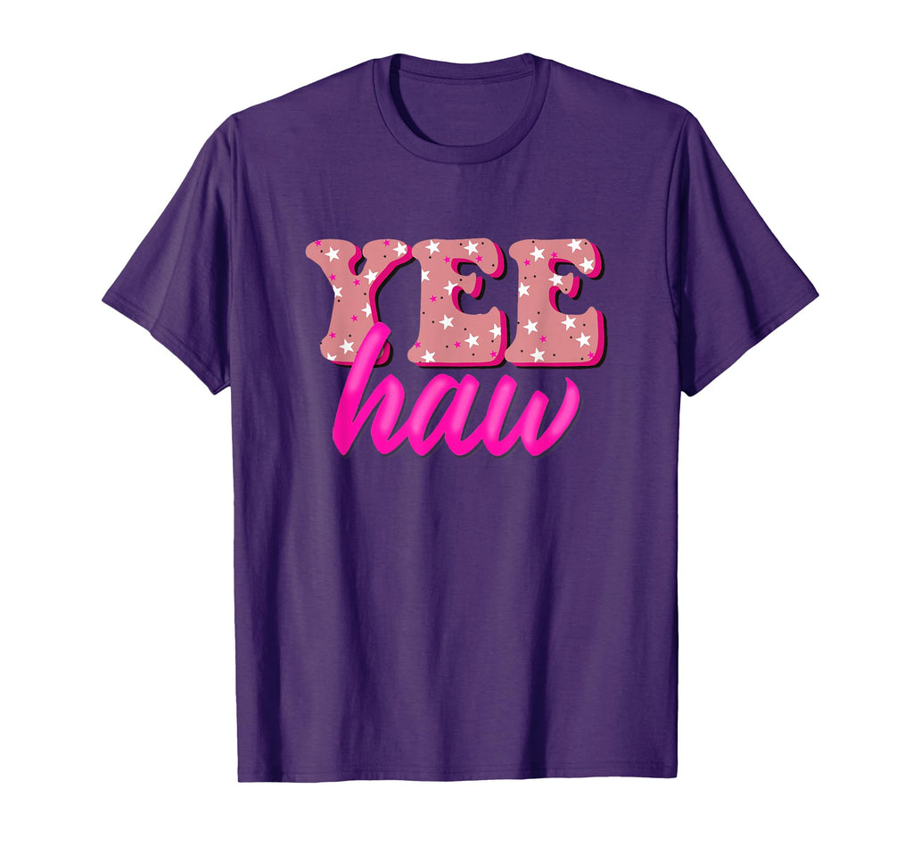 Yee Haw Howdy Rodeo Western Country T-Shirt - Minimalist Print Men Women - T-Shirt, Sweatshirt, Hoodie