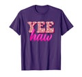 Yee Haw Howdy Rodeo Western Country T-Shirt - Minimalist Print Men Women - T-Shirt, Sweatshirt, Hoodie