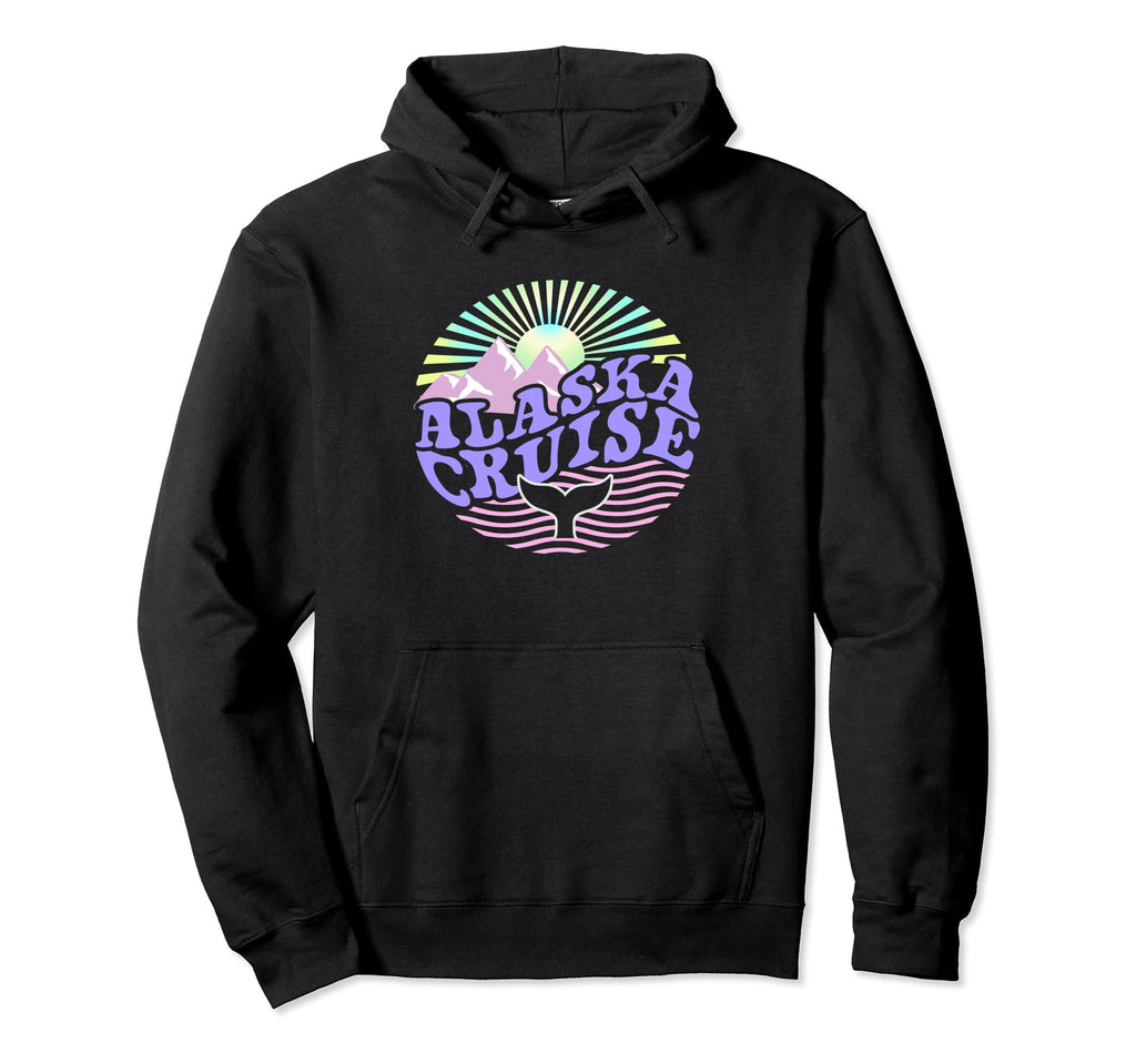 Alaska Cruise 70S Nostalgia Hoodie - Novelty Apparel for Adults - T-Shirt, Sweatshirt, Hoodie