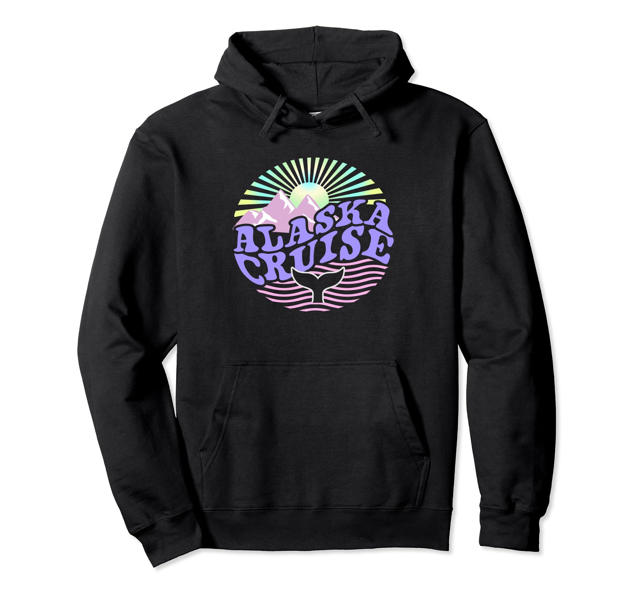Alaska Cruise 70S Nostalgia Hoodie - Novelty Apparel for Adults - T-Shirt, Sweatshirt, Hoodie