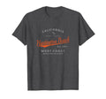 Huntington Beach California Waves And T-Shirt - Minimalist Print Men Women - T-Shirt, Sweatshirt, Hoodie