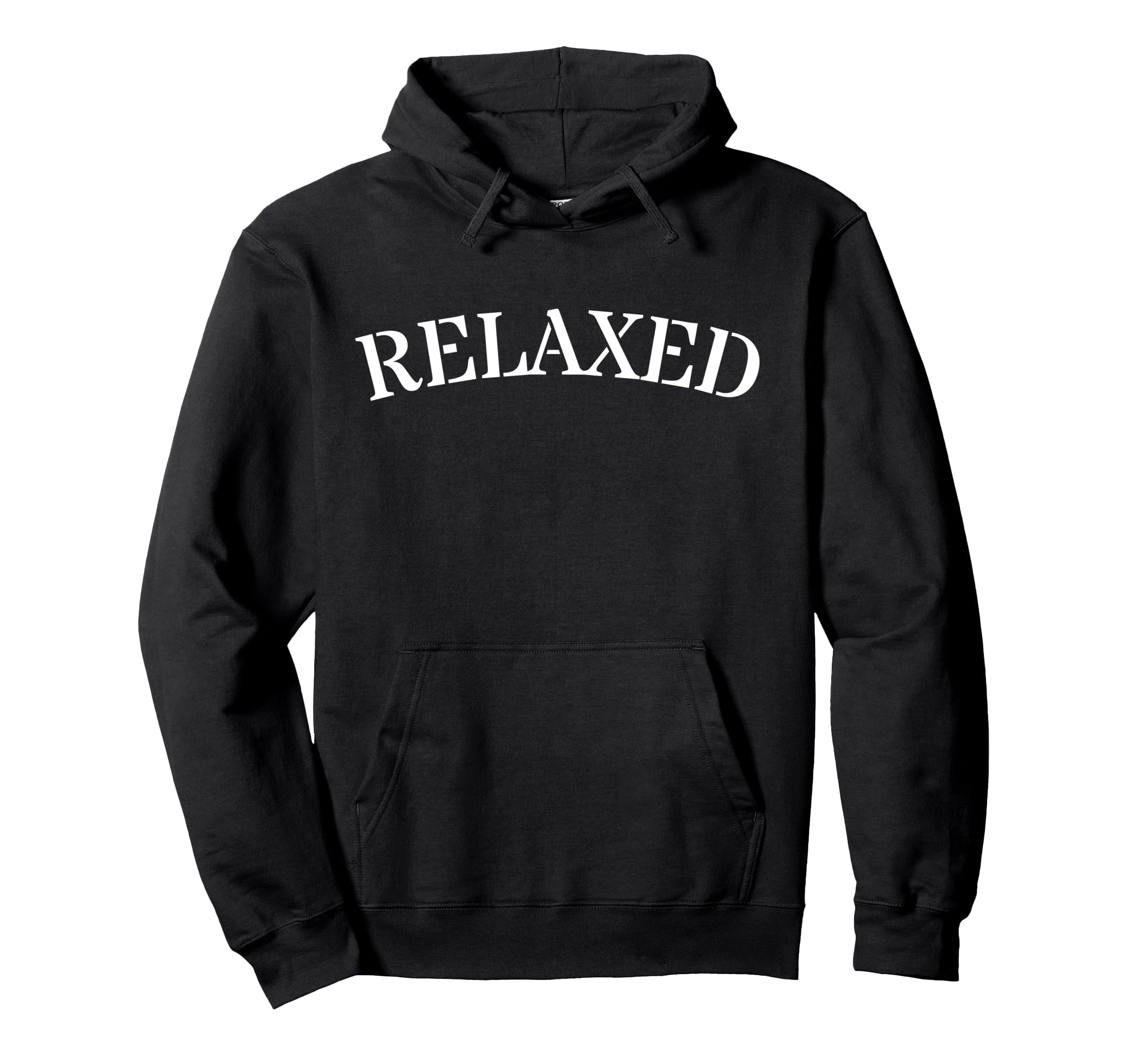 Relaxed Emotion Expression Mental Hoodie - Fun Novelty Design for Adults - T-Shirt, Sweatshirt, Hoodie