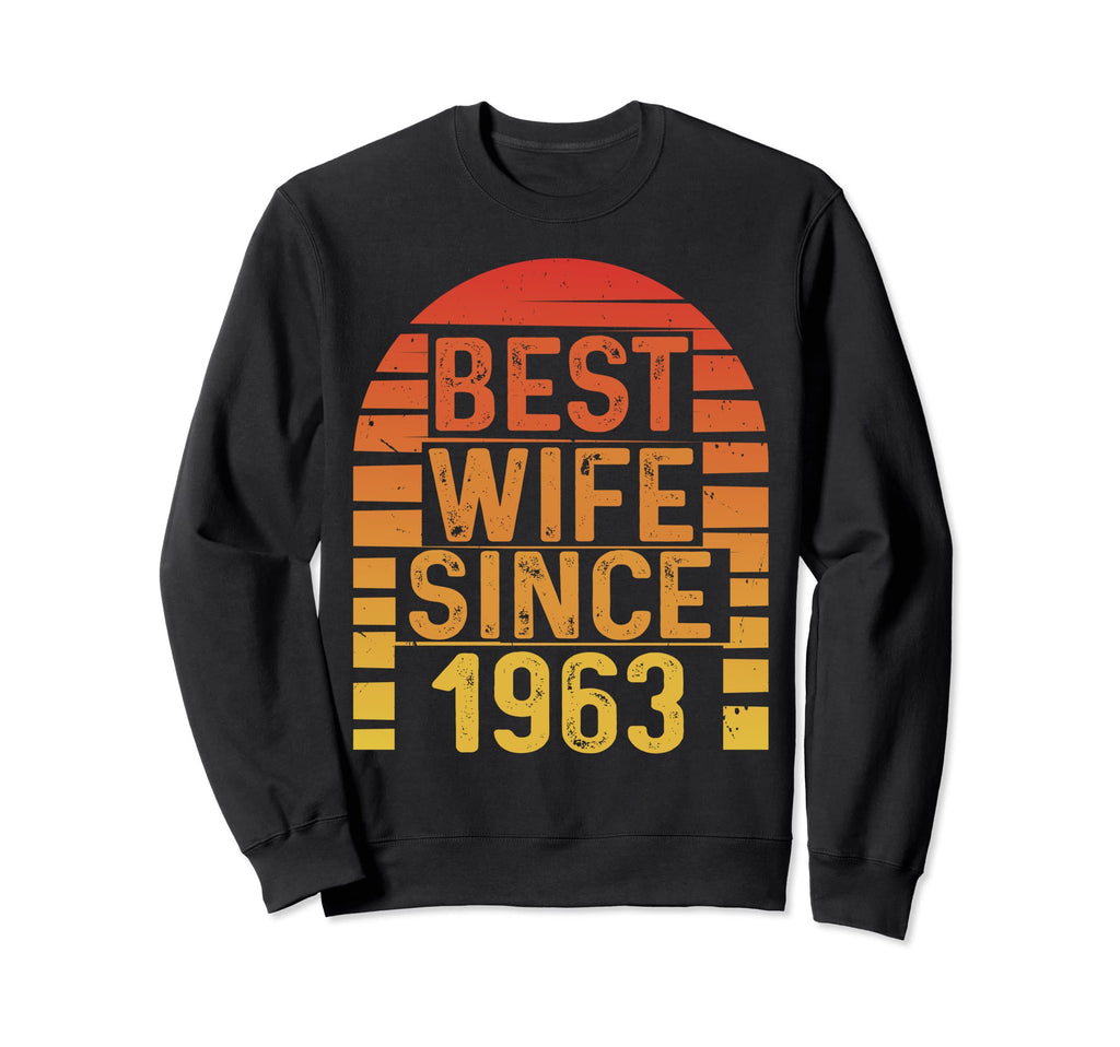 Best Wife Since 1963 Wedding Sweatshirt - Streetwear Style for Adults - T-Shirt, Sweatshirt, Hoodie