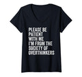 Womens Please Be Patient Me Im From T-Shirt - Fun Novelty Design Men Women - T-Shirt, Sweatshirt, Hoodie