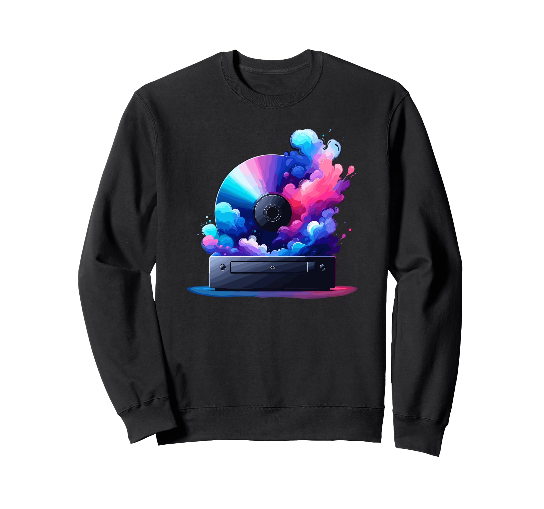 Music Vinyl Record Lover Gifts Sweatshirt - Aesthetic Graphic Men Women - T-Shirt, Sweatshirt, Hoodie