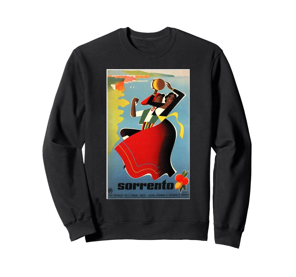 Sorrento 1955 Travel Italy Sweatshirt - Aesthetic Graphic for Adults - T-Shirt, Sweatshirt, Hoodie