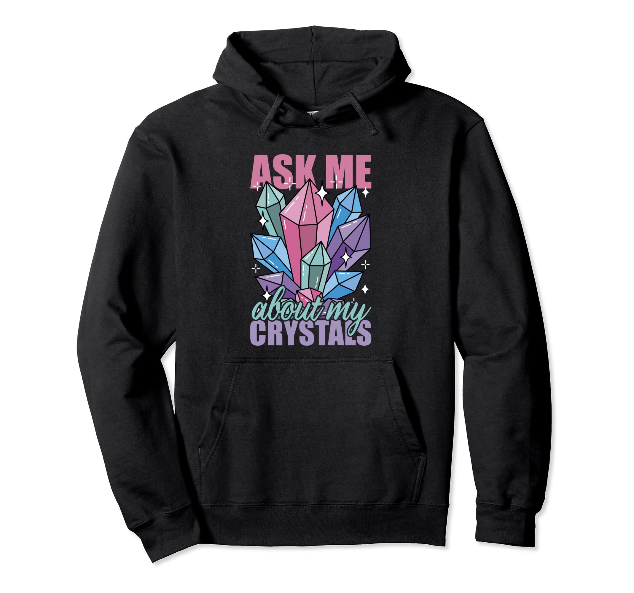 Healing Chakra Crystals Reiki Practitioner Hoodie - Streetwear Style Unisex - T-Shirt, Sweatshirt, Hoodie