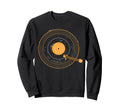 Turntable Vinyl Record Player Sweatshirt - Trendy Graphic for Adults - T-Shirt, Sweatshirt, Hoodie