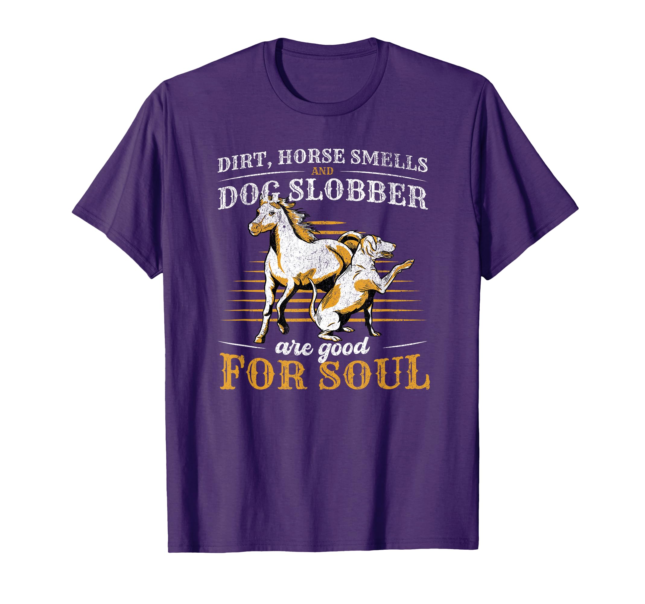 Horse And Dog Lover Western T-Shirt - Casual Everyday Wear Men Women - T-Shirt, Sweatshirt, Hoodie