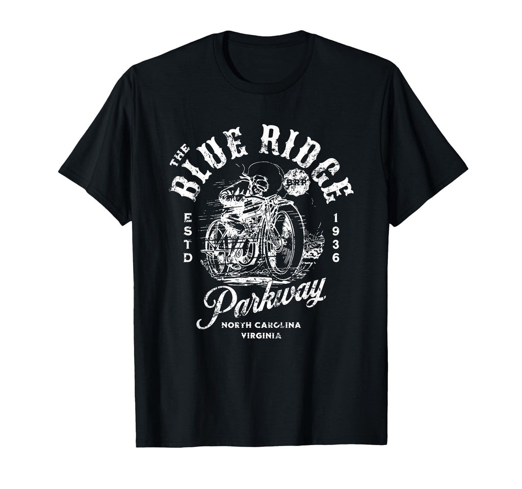 Blue Ridge Parkway Nc And Va Usa T-Shirt - Novelty Apparel for Adults - T-Shirt, Sweatshirt, Hoodie