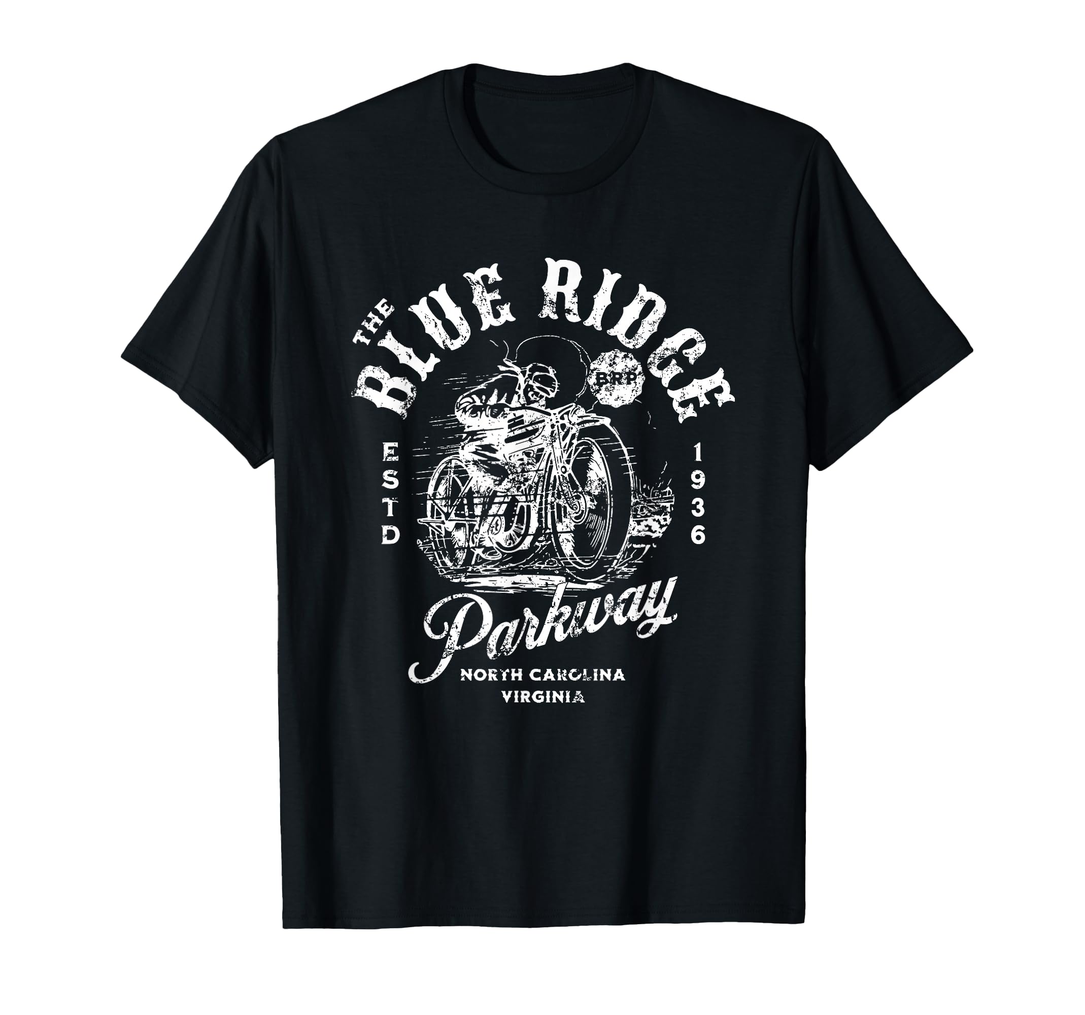Blue Ridge Parkway Nc And Va Usa T-Shirt - Novelty Apparel for Adults - T-Shirt, Sweatshirt, Hoodie
