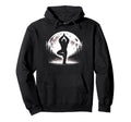 Bigfoot Yoga Pose Self Care Hoodie - Fun Novelty Design Men Women - T-Shirt, Sweatshirt, Hoodie