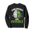 Some Wounds Are Invisible Mental Sweatshirt - Trendy Graphic for Adults - T-Shirt, Sweatshirt, Hoodie