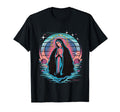 Catholic Gift Outrun Retrowave T-Shirt - Minimalist Print Men Women - T-Shirt, Sweatshirt, Hoodie