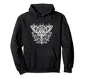 Sacred Moth Goth Horror Antisocial Hoodie - Trendy Graphic Men Women - T-Shirt, Sweatshirt, Hoodie