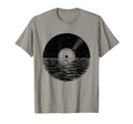 Vinyl Record Moon Vinyl Music Lovers T-Shirt - Casual Everyday Wear Unisex - T-Shirt, Sweatshirt, Hoodie
