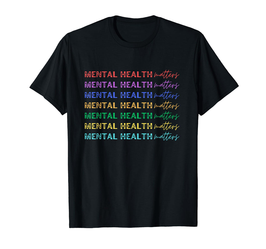 Mental Health Matters Spread T-Shirt - Custom Art Print Men Women - T-Shirt, Sweatshirt, Hoodie
