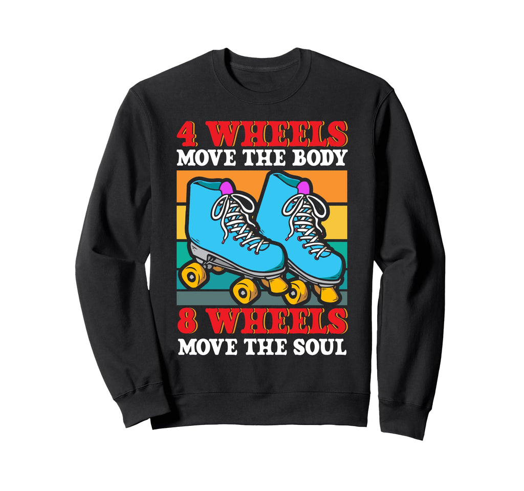 Roller Skating Skate 1970S 4 Sweatshirt - Streetwear Style for Adults - T-Shirt, Sweatshirt, Hoodie