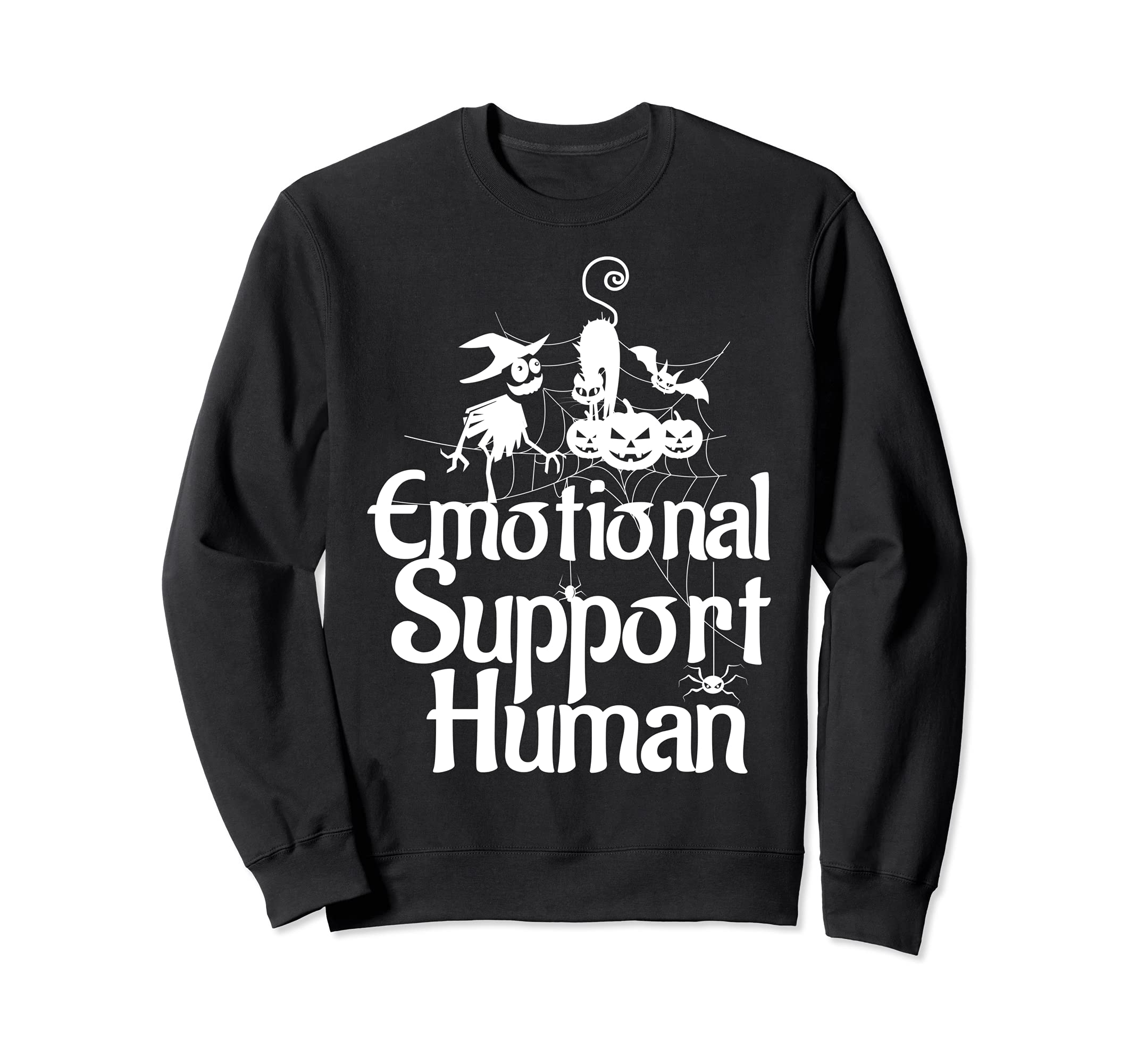 Emotional Support Human Funny Sweatshirt - Casual Everyday Wear for Adults - T-Shirt, Sweatshirt, Hoodie