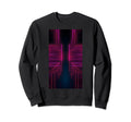 Retrowave Art 80S Vaporwave Sweatshirt - Minimalist Print for Adults - T-Shirt, Sweatshirt, Hoodie