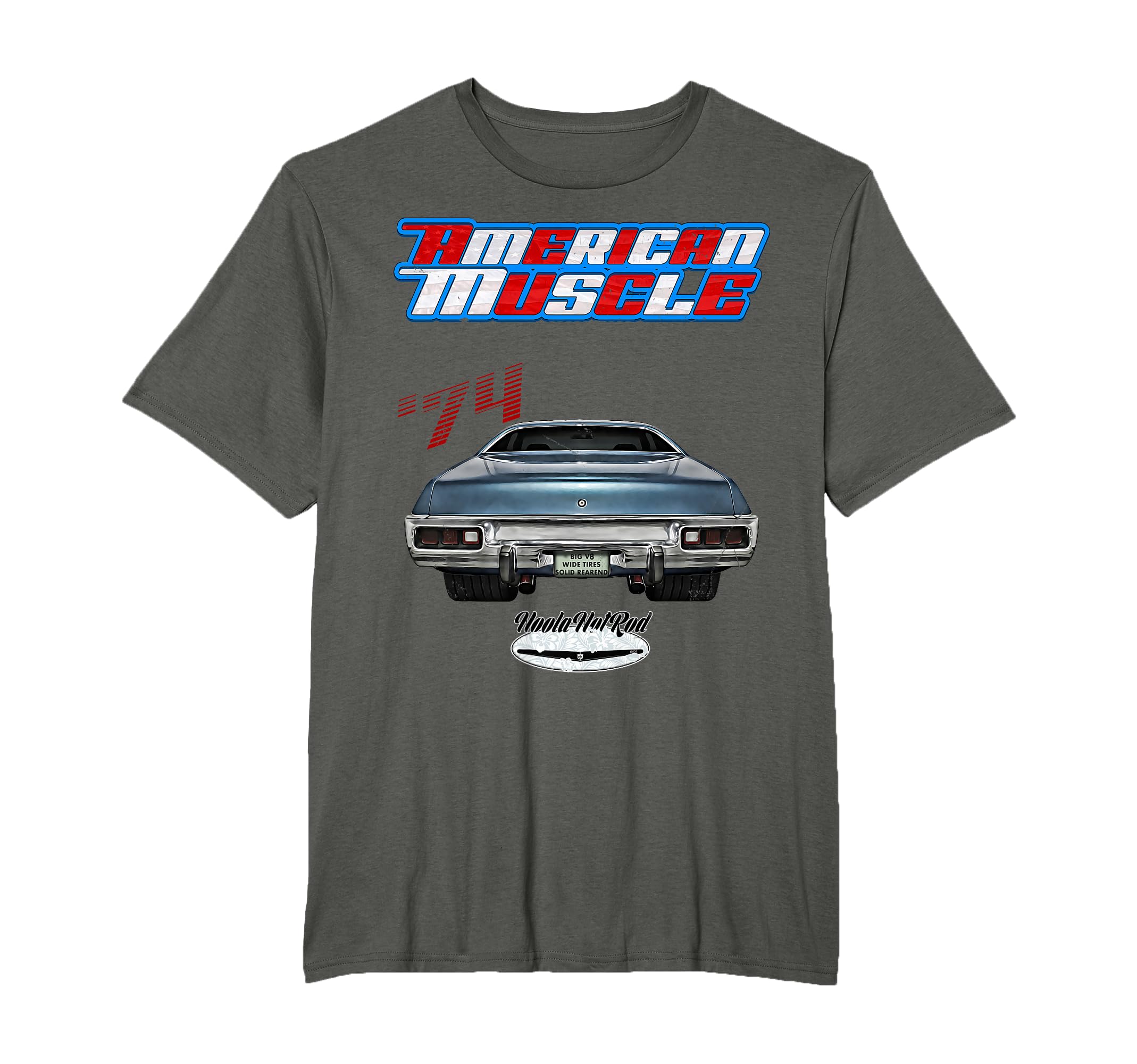 1974 Gtx Roadrunner Hot Rod Road T-Shirt - Streetwear Style for Adults - T-Shirt, Sweatshirt, Hoodie