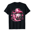 Western Cowgirl Rodeo Disco T-Shirt - Casual Everyday Wear Unisex - T-Shirt, Sweatshirt, Hoodie