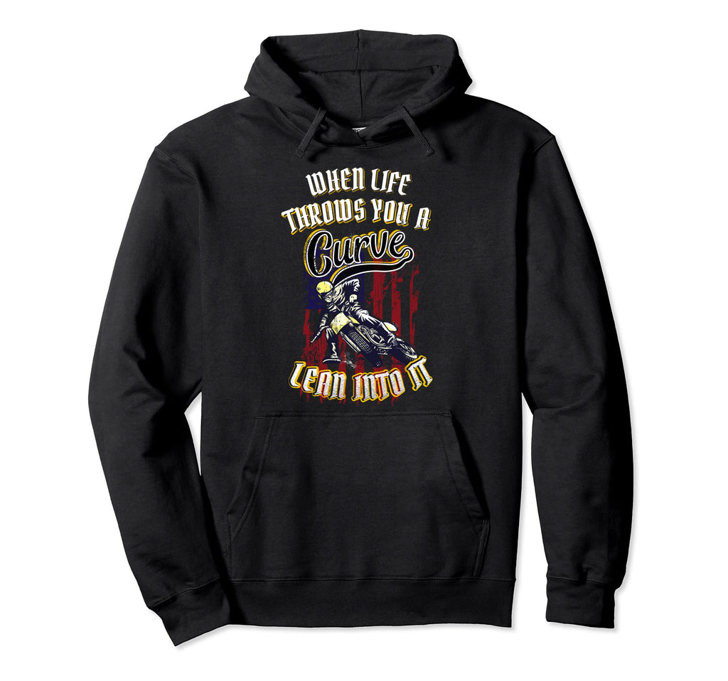 Funny American Biker Motivational Hoodie - Minimalist Print Unisex - T-Shirt, Sweatshirt, Hoodie