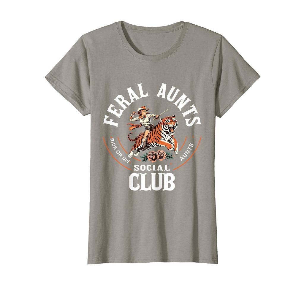 Feral Aunts Social Club Western T-Shirt - Casual Everyday Wear Unisex - T-Shirt, Sweatshirt, Hoodie