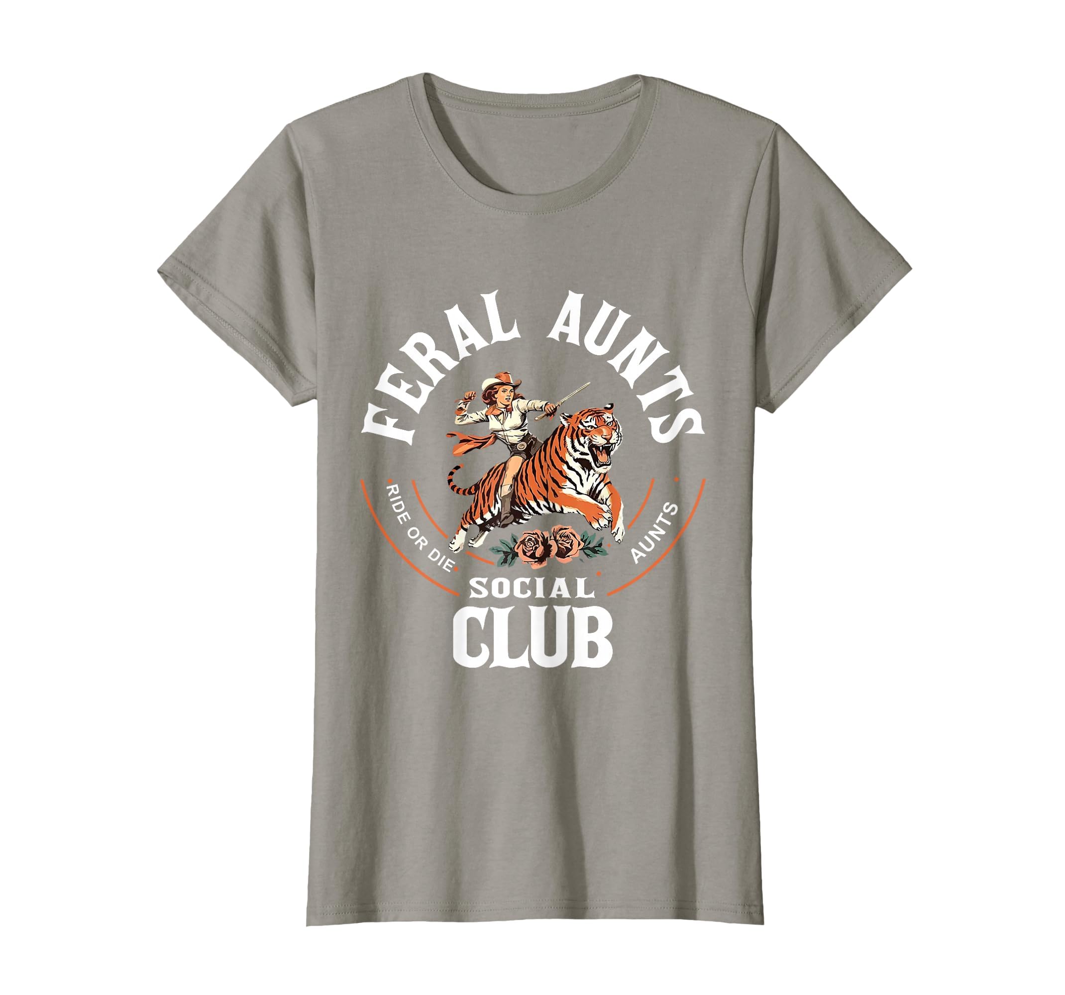 Feral Aunts Social Club Western T-Shirt - Casual Everyday Wear Unisex - T-Shirt, Sweatshirt, Hoodie