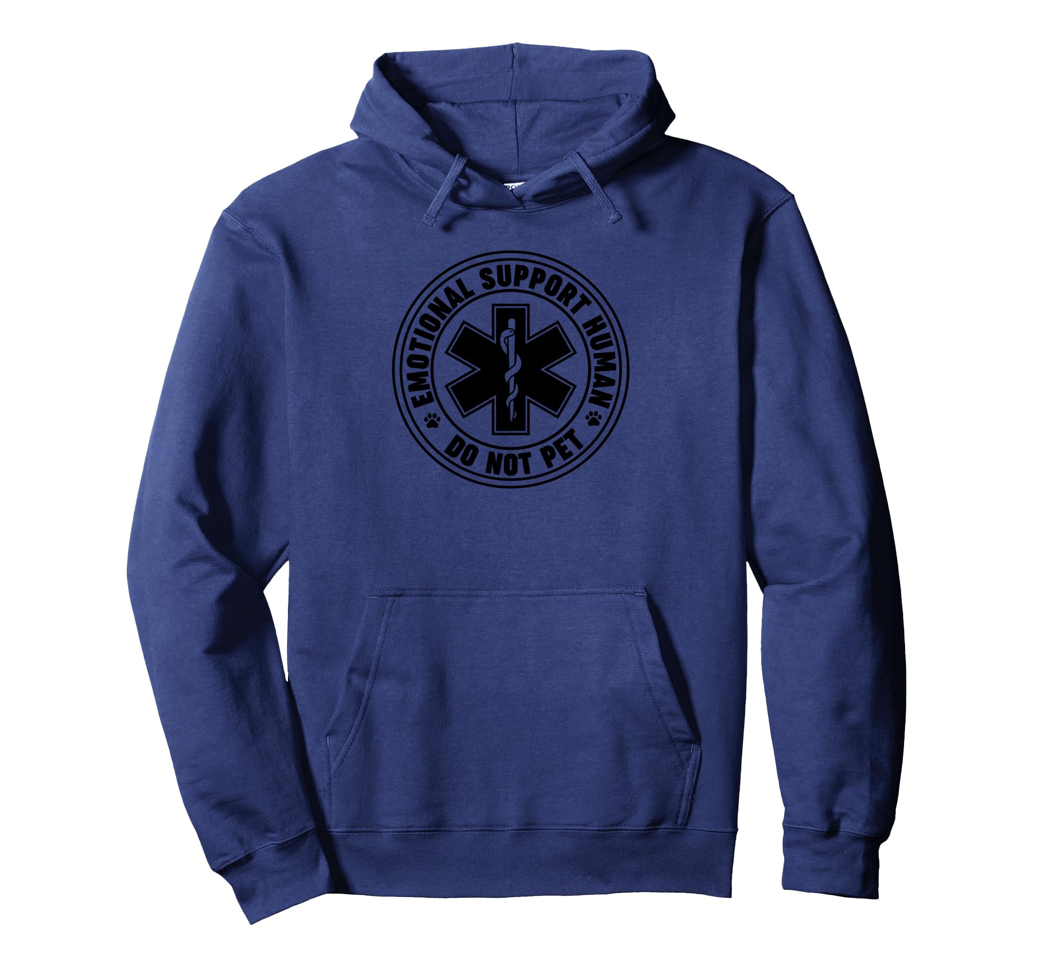 Emotional Support Human Hoodie - Streetwear Style for Adults - T-Shirt, Sweatshirt, Hoodie