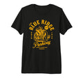 Blue Ridge Parkway Motorcycle Tri T-Shirt - Minimalist Print for Adults - T-Shirt, Sweatshirt, Hoodie