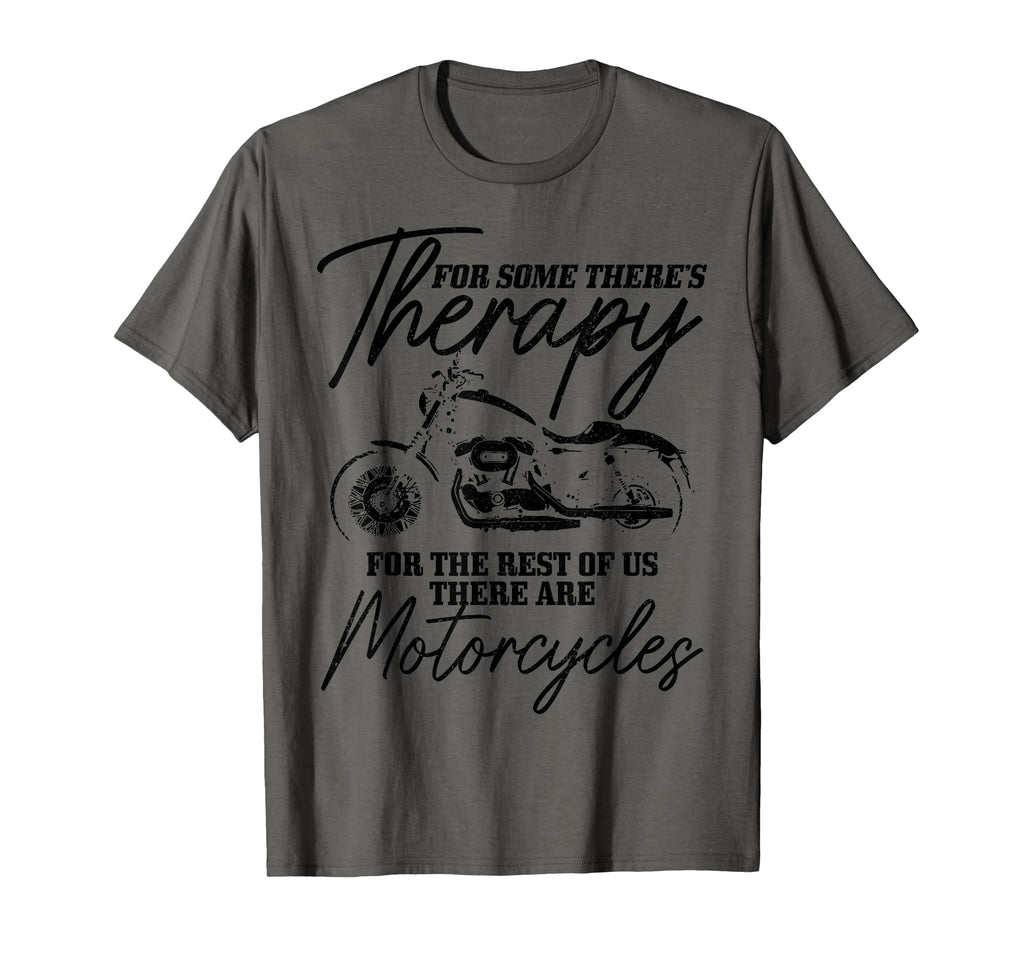 Biker Therapy Motorcycle Funny Biker T-Shirt - Trendy Graphic for Adults - T-Shirt, Sweatshirt, Hoodie