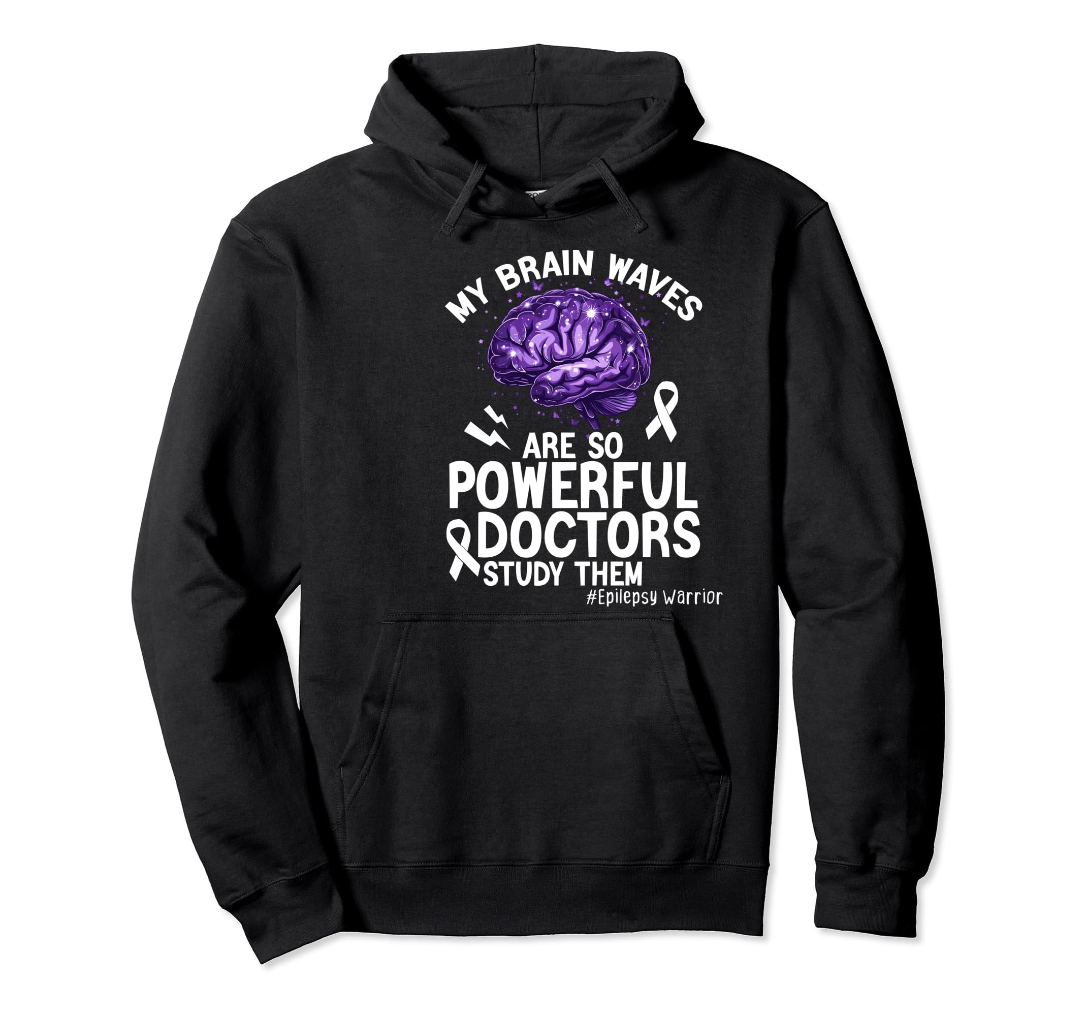 My Brain Waves Are So Powerful Doctors Hoodie - Graphic Print Men Women - T-Shirt, Sweatshirt, Hoodie
