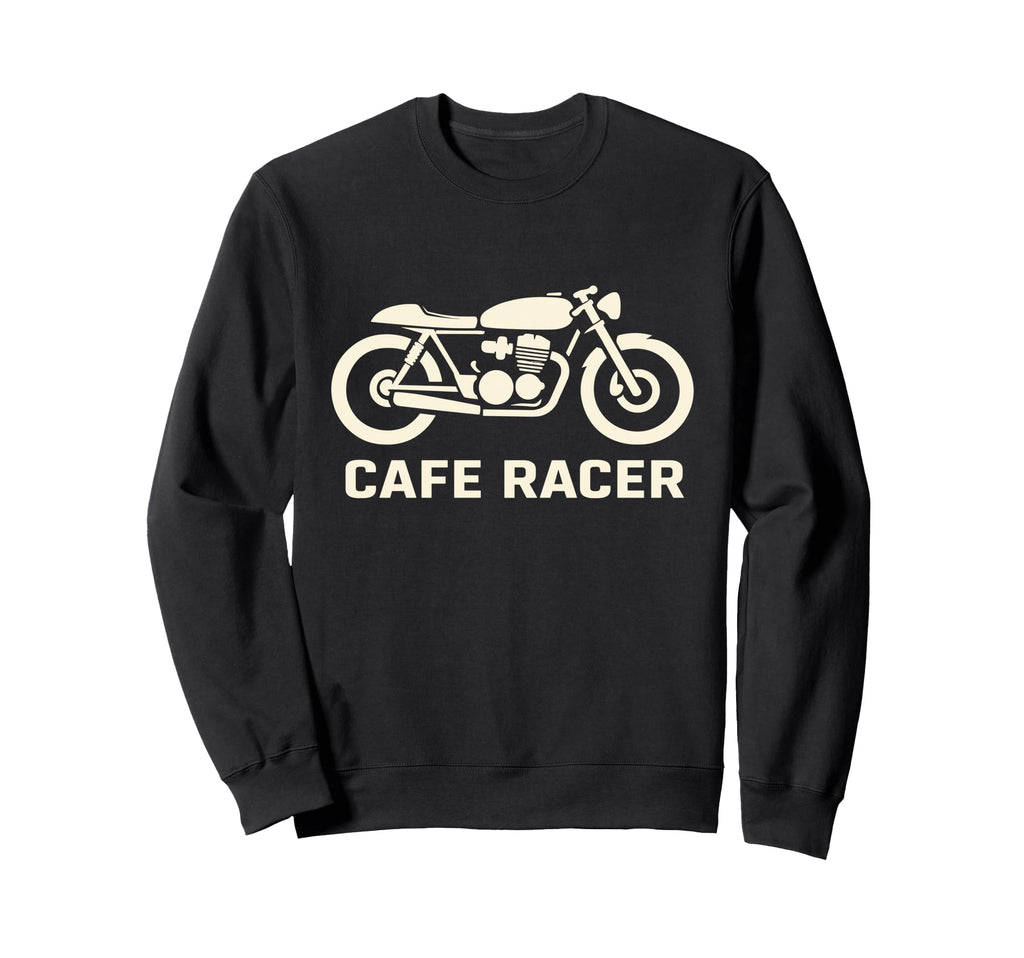 Cafe Racer Motorcycle Cafe Racer Sweatshirt - Aesthetic Graphic for Adults - T-Shirt, Sweatshirt, Hoodie