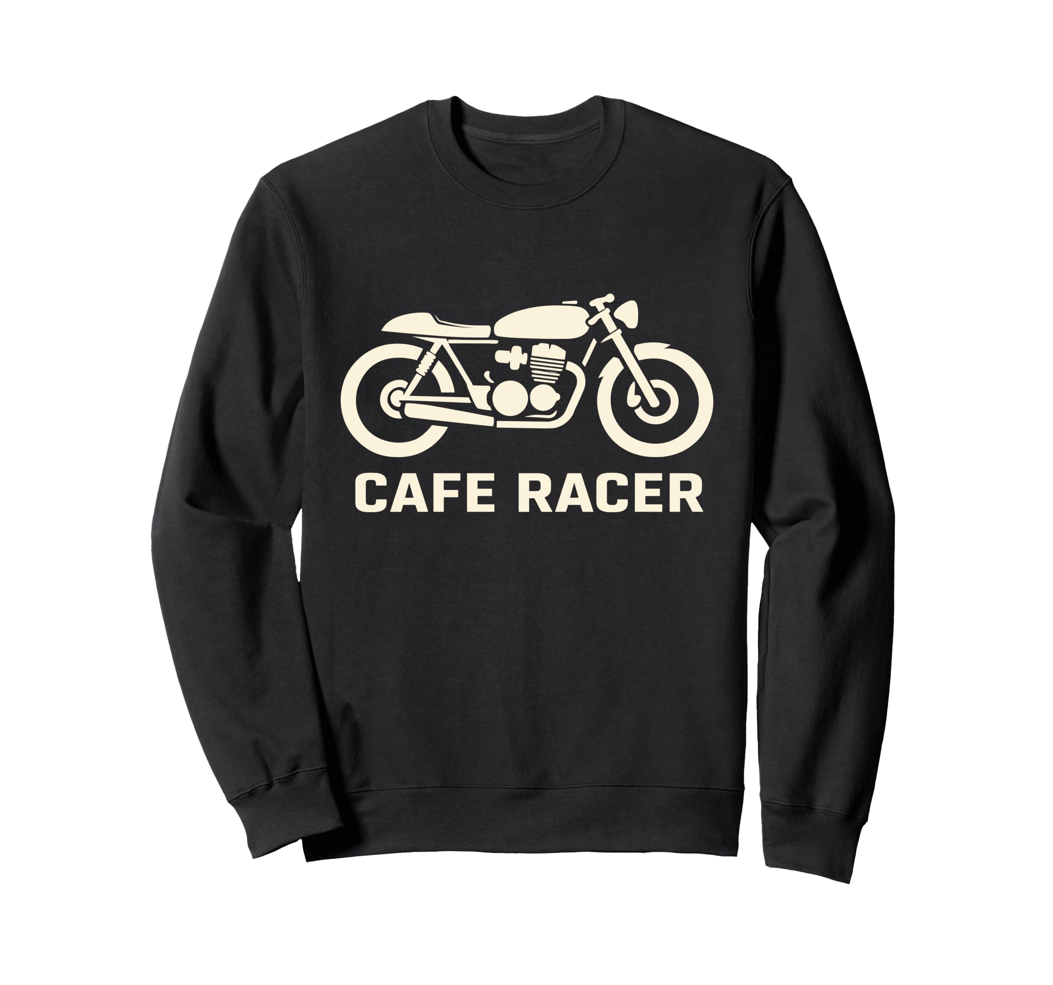 Cafe Racer Motorcycle Cafe Racer Sweatshirt - Aesthetic Graphic for Adults - T-Shirt, Sweatshirt, Hoodie