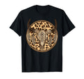 Leopard Boho Longhorn Skull Western T-Shirt - Custom Art Print Unisex - T-Shirt, Sweatshirt, Hoodie