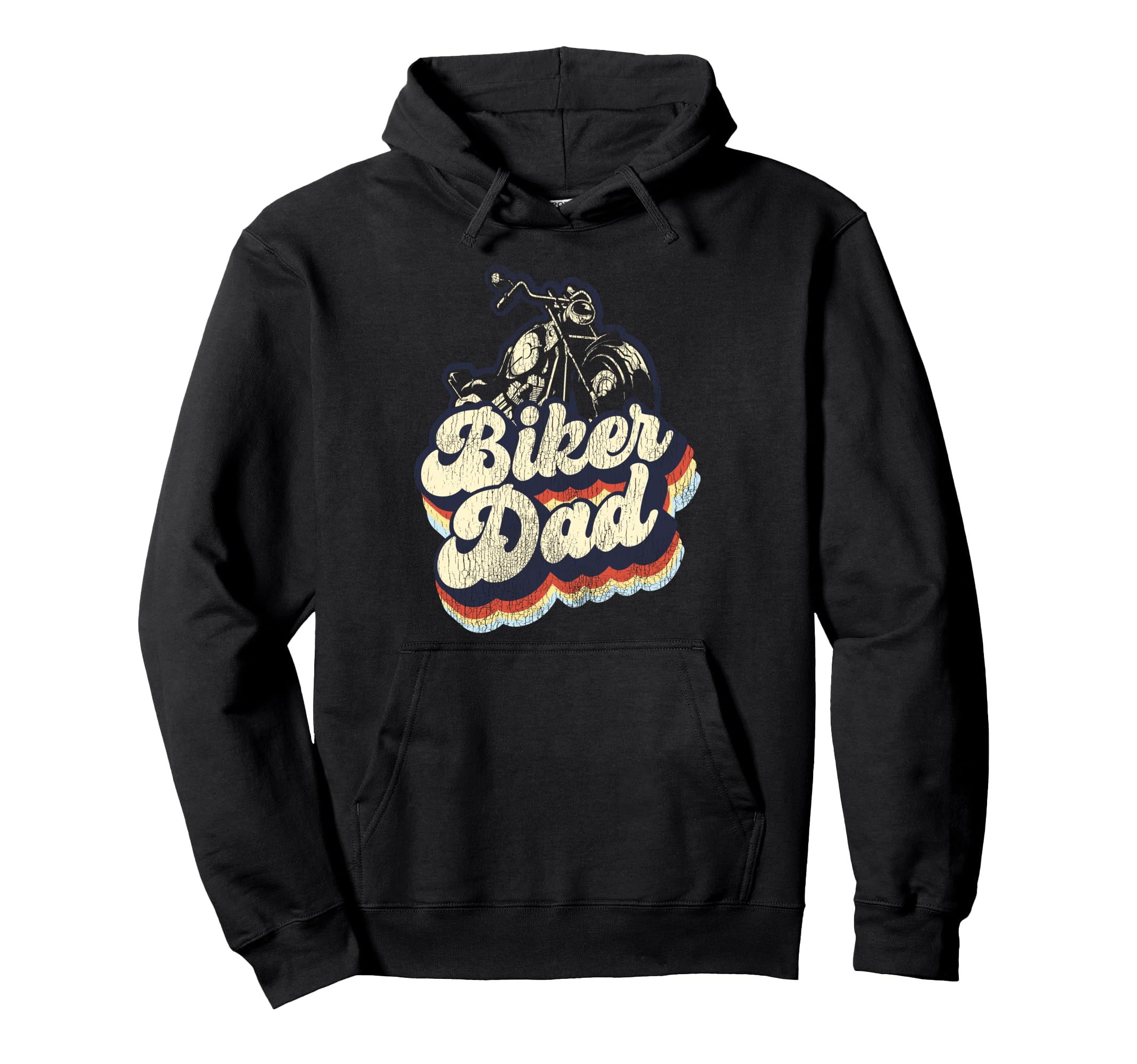 Motorcycle Biker Dad Biker Dad Hoodie - Trendy Graphic Unisex - T-Shirt, Sweatshirt, Hoodie